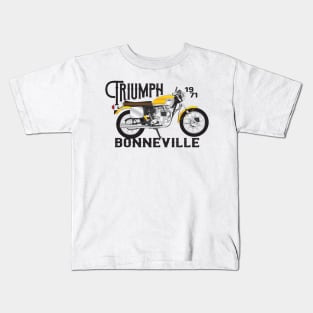 1971 Triumph Bonneville Kids T-Shirt